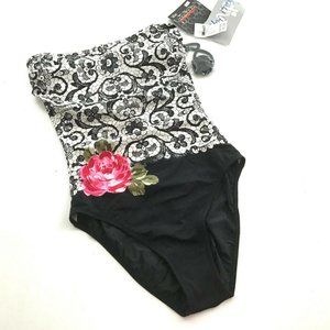 NWD Diva by Rachel Pappo Halter Swimsuit One Piece